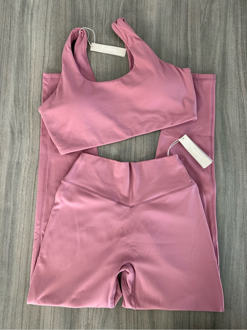 Buffbuny set n pink bloom size Large